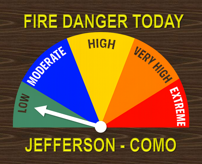 Fire Danger Level - LOW - Low Res
